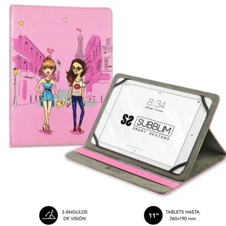 Subblim Trendy Case Fashion Girls para Tablet 10.1 pulgadas
